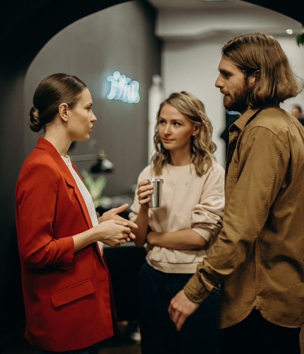 Team collaboration showing high employee engagement